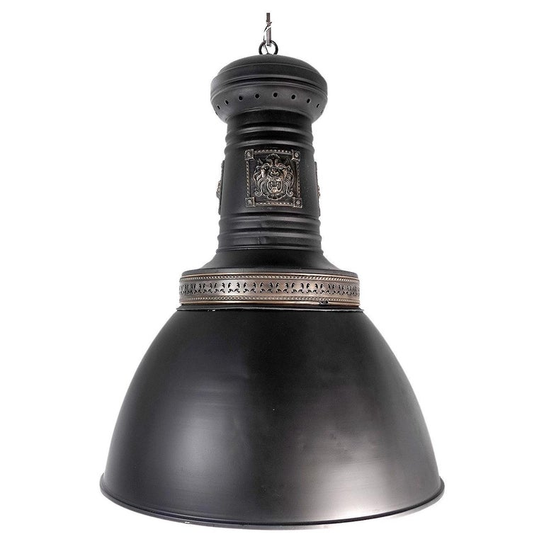 Huge Decorative Domed Street Light For Sale at 1stDibs