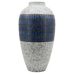 Riesige & dekorative Keramikvase aus der Mitte des Jahrhunderts, 1970er Jahre, möglicherweise Lampe