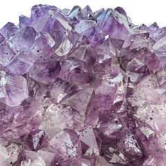 Enorme Pieza Decorativa de Amatista Violeta