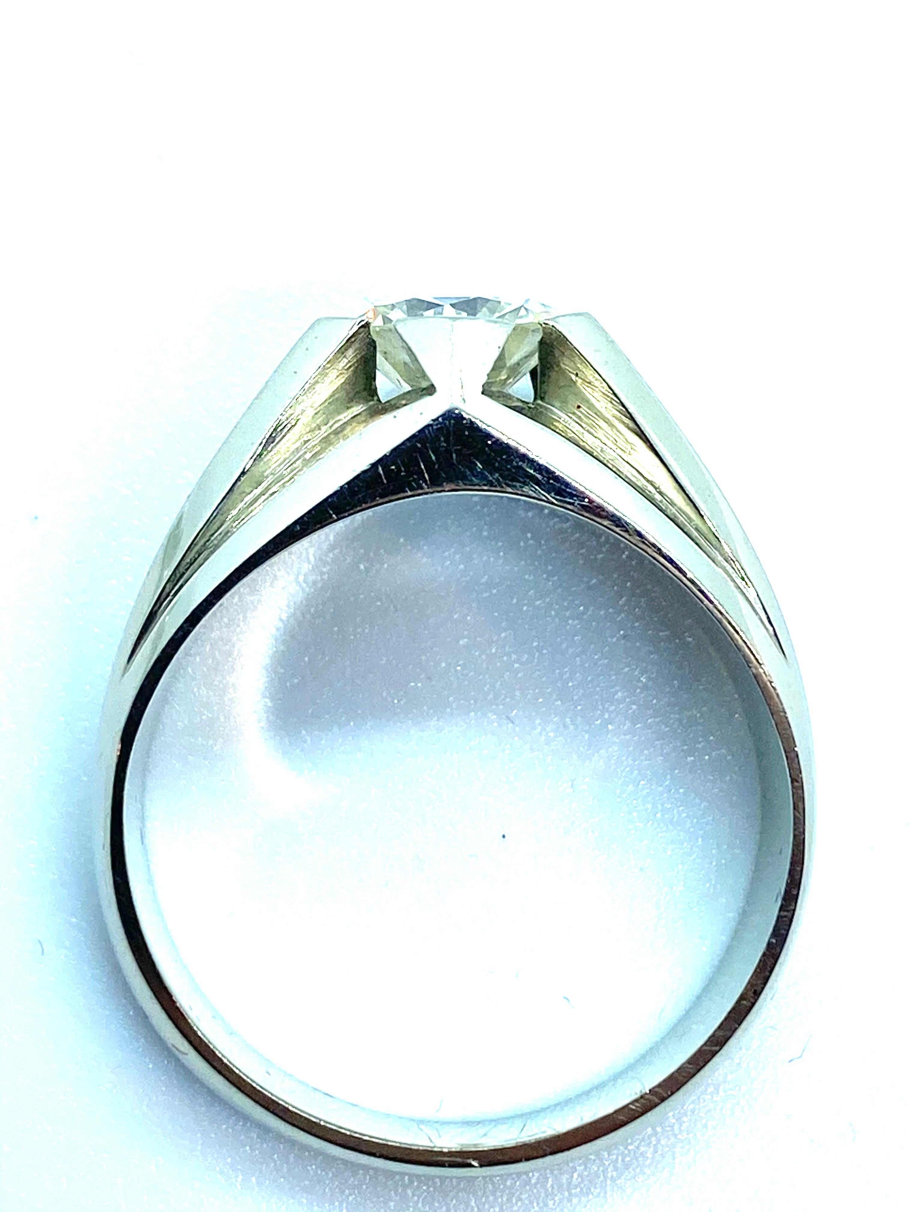 Brilliant Cut Huge Diamond Ring