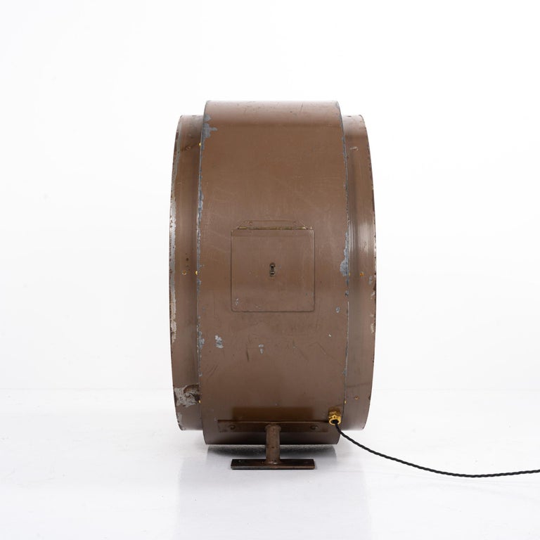 Reway Clock Huge Double Sided Railway Clock by English Clock Systems at 1stDibs