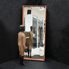 Huge Early 20th Century English Fairground Mirror