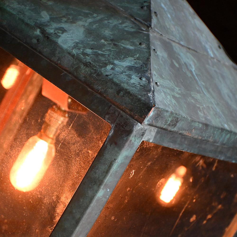 Huge Early 20th Century English Lantern For Sale 1