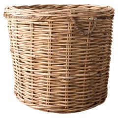 Huge early 20th century Wicker mill basket