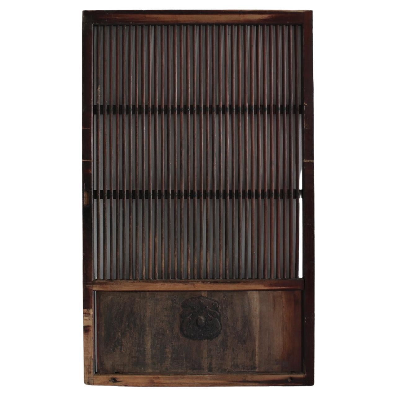 Huge Early Meiji Period Japanese “Kura” Door