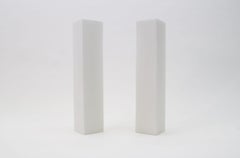 Große elegante Opalglas-Wandlampen von Staff, 1960er Jahre, Deutschland, 2er-Set, Set