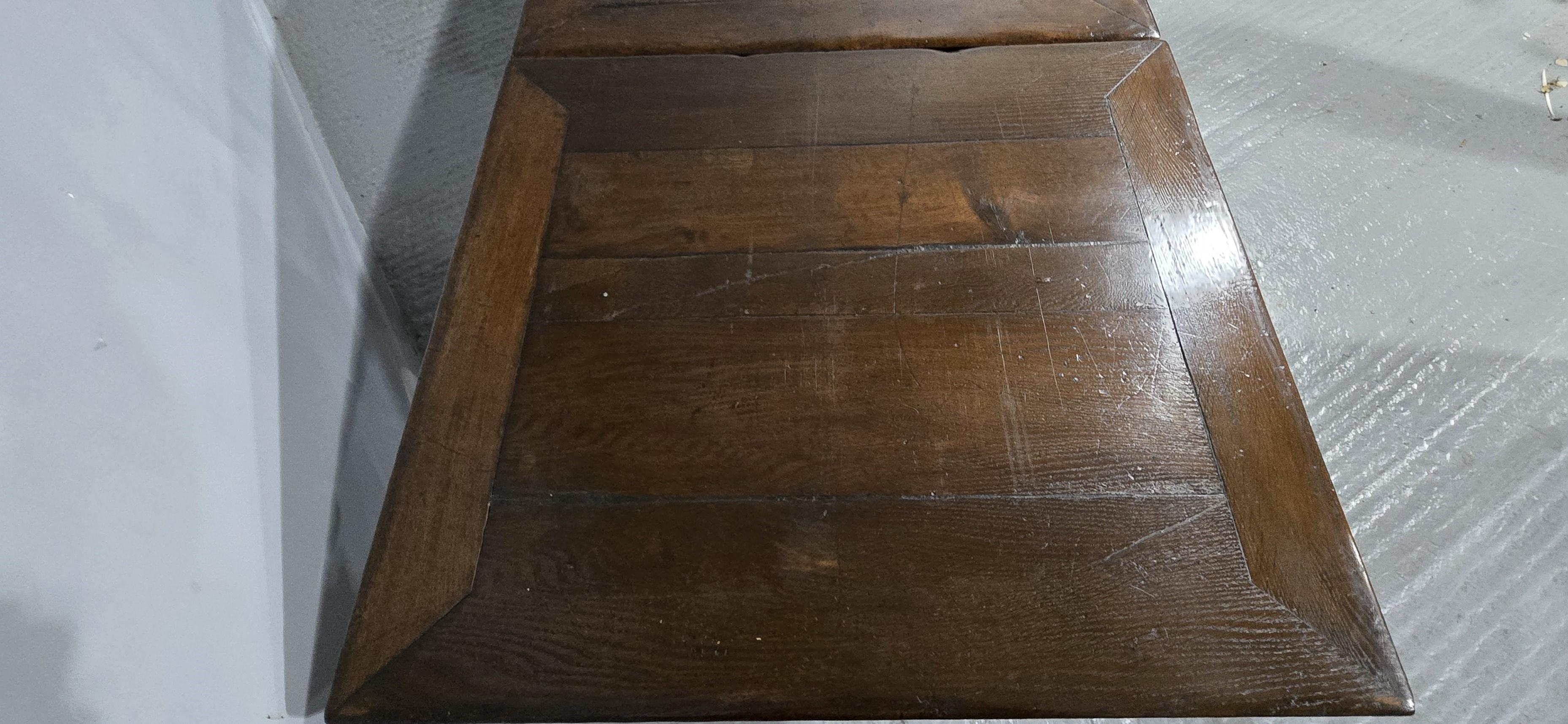 Huge Elizabethan Oak Refrectory Dining Table For Sale 6