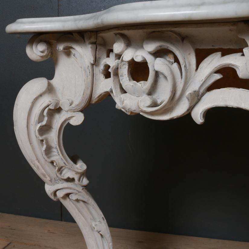 Huge English Console Table 3