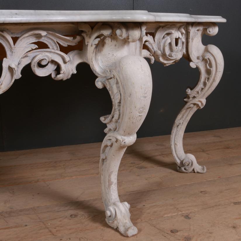 Victorian Huge English Console Table
