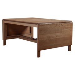 Grande table centrale extensible en Oak