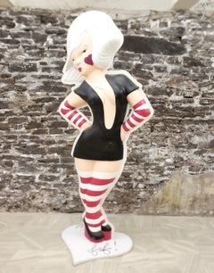 Huge Faffi Mac Cosmetics Faffinette Store Display Molded Composite Sculpture