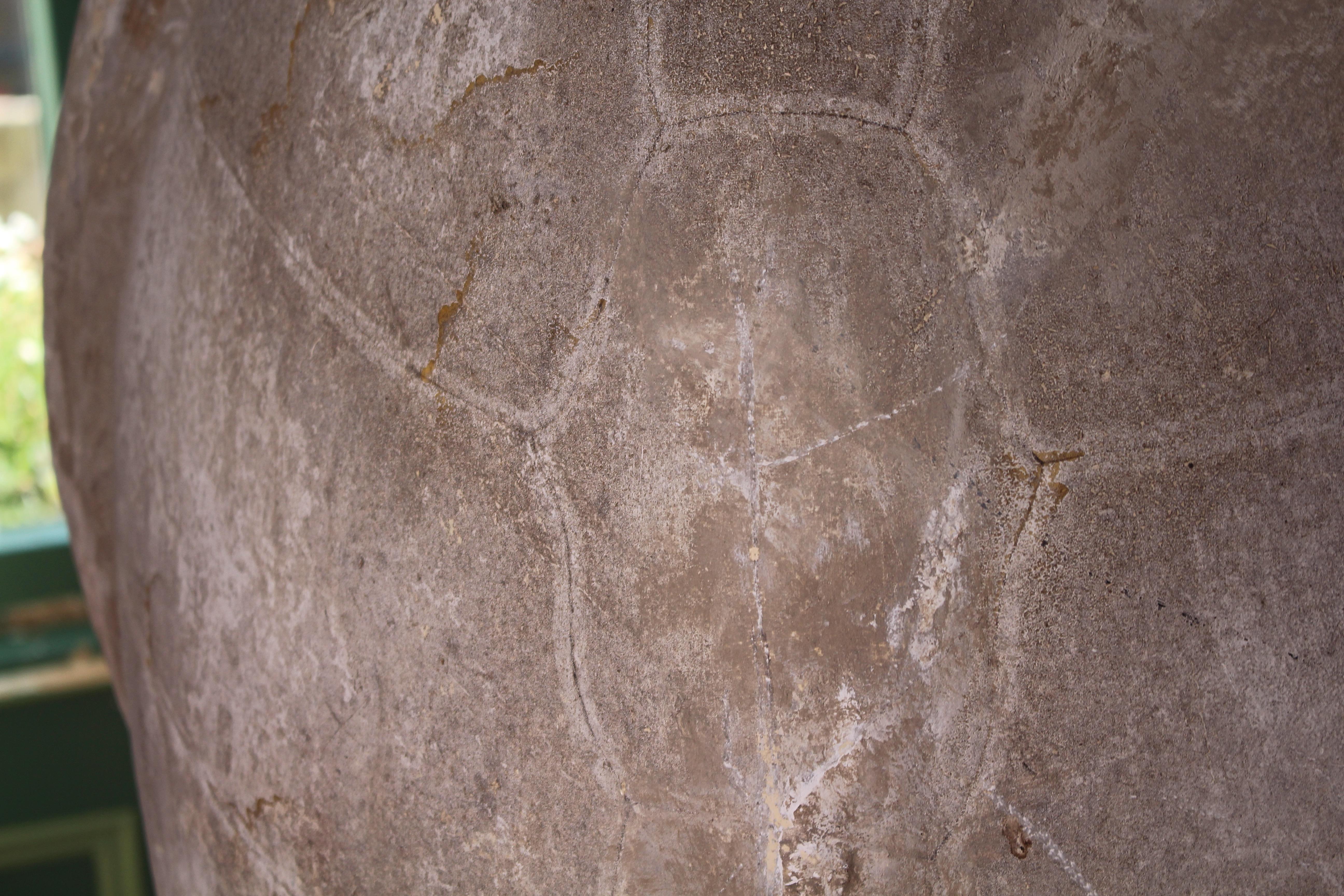 Huge Faux Carapace Giant South American Amazonian River Turtle Shell In Good Condition For Sale In Lowestoft, GB