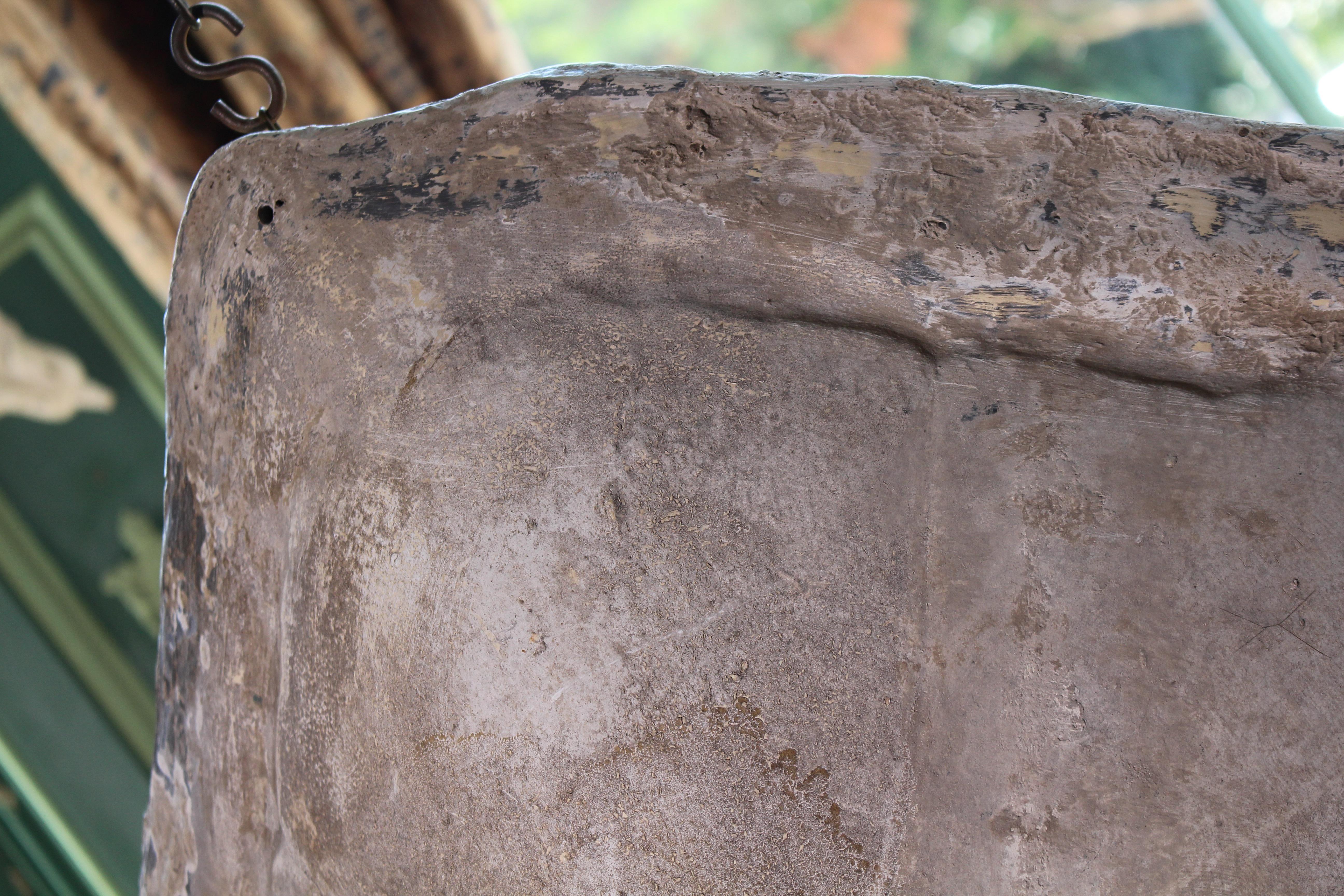 20th Century Huge Faux Carapace Giant South American Amazonian River Turtle Shell For Sale