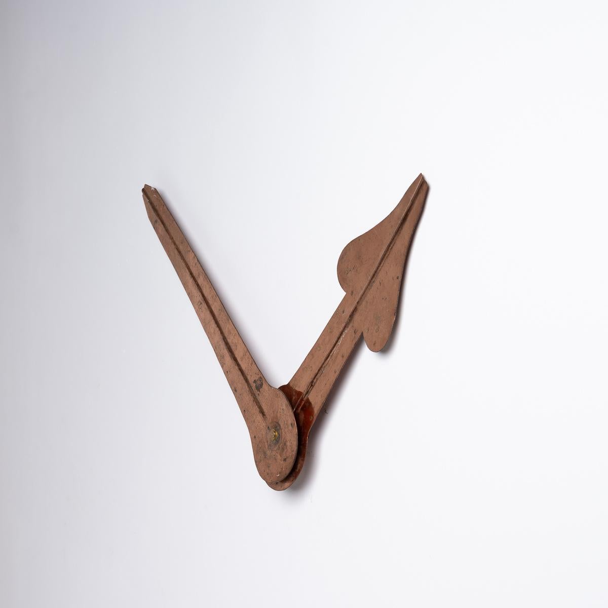 Enormes Manecillas de Reloj de Torreta Francesas de Cobre para Uso Decorativo en venta 1
