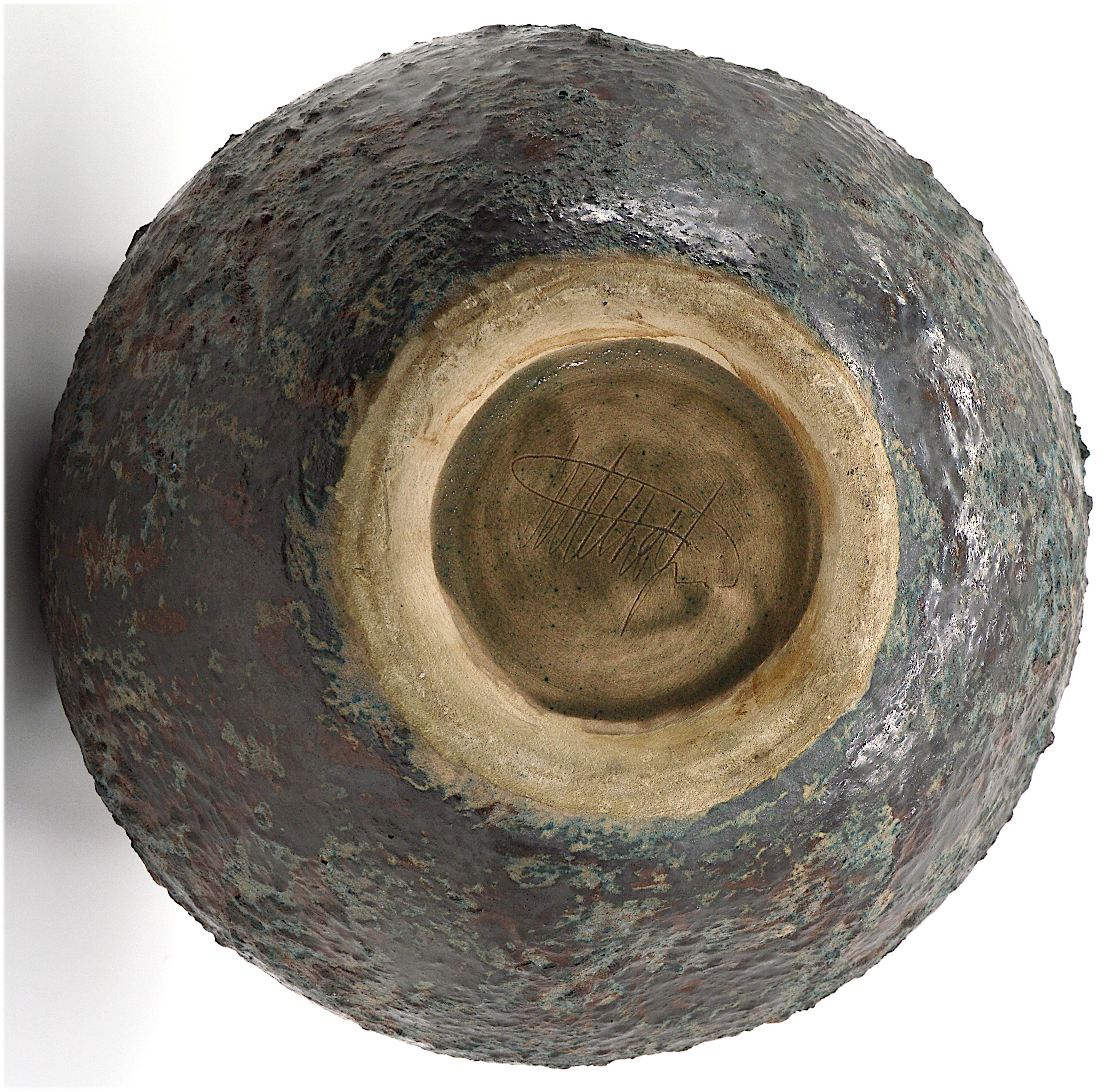 Huge French Stoneware Vase, 20th Century For Sale 4