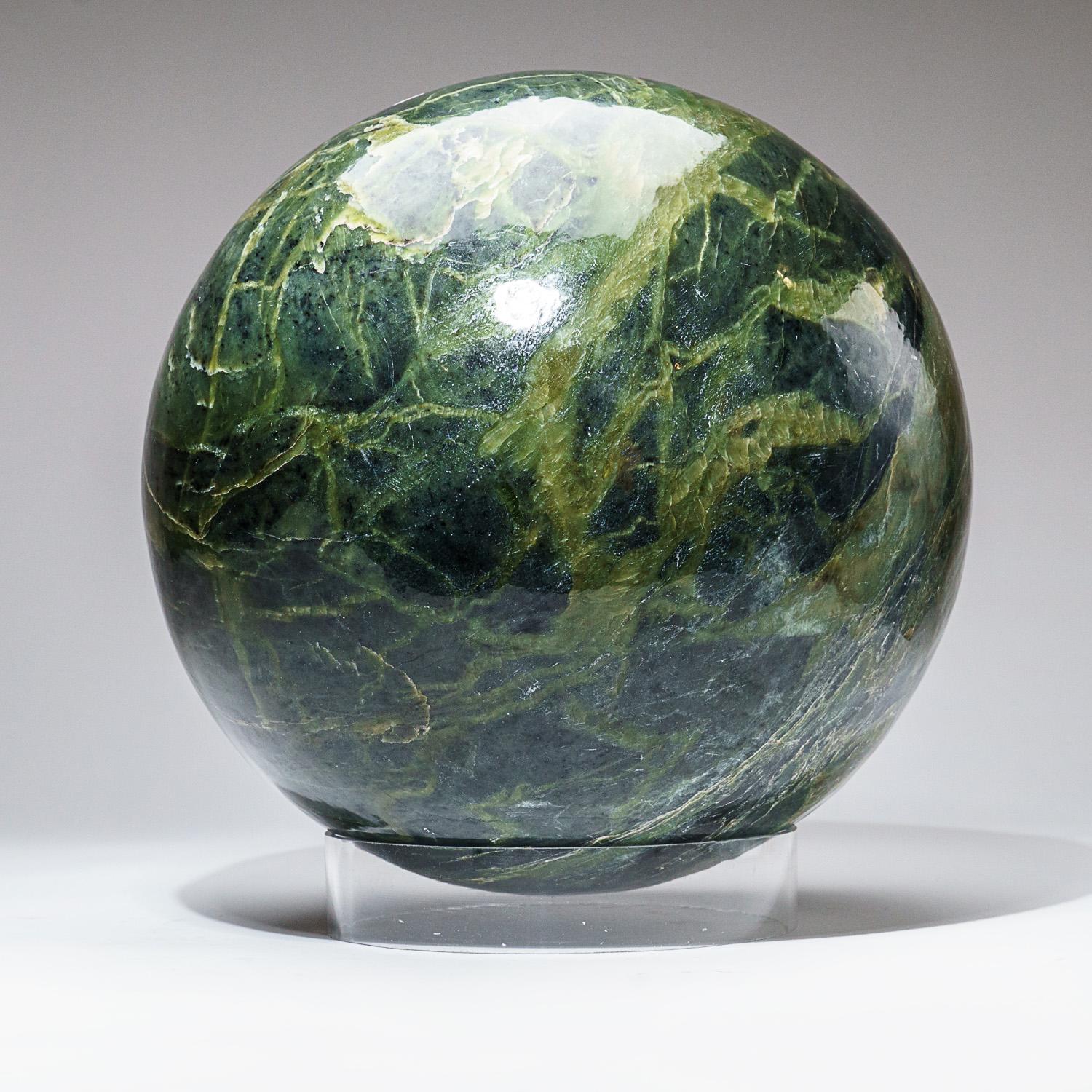 green jade sphere