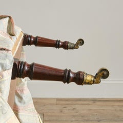 Immense fauteuil à oreilles de style George III