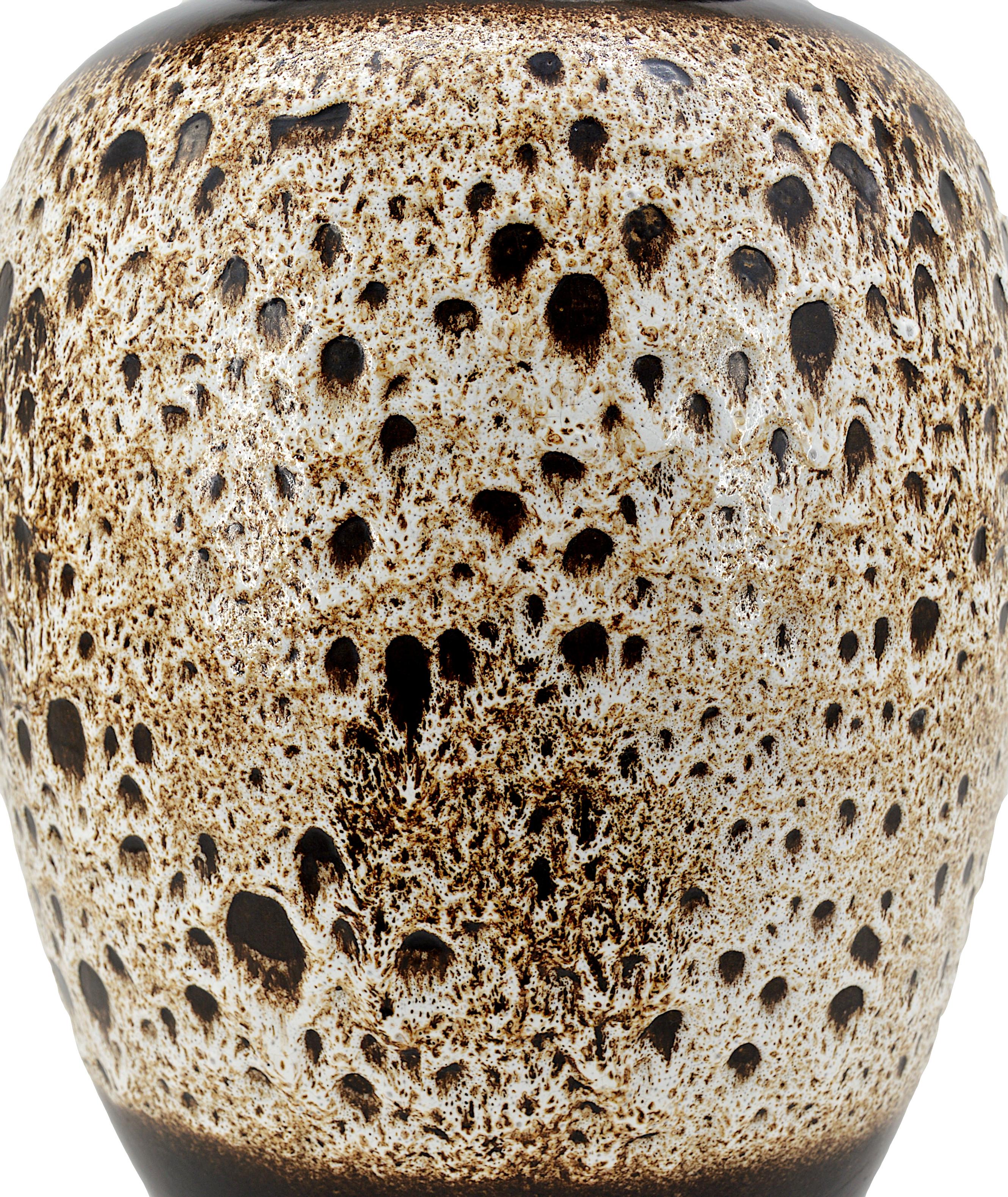 Mid-Century moderno Enorme vaso da terra tedesco di metà secolo in ceramica, inizio anni '70 in vendita