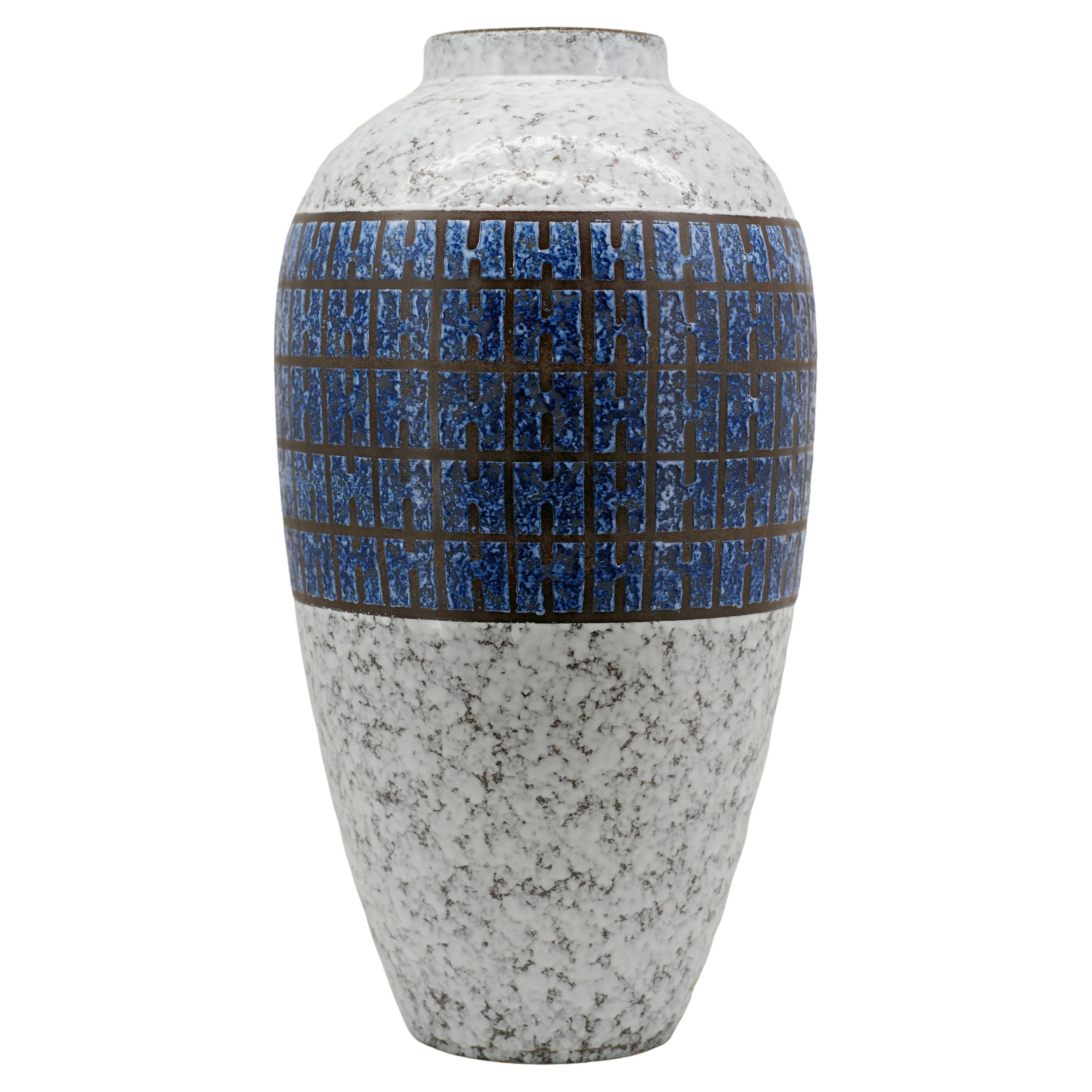 Huge German Mid-century Ceramic Vase, 1970s, Possibly Lamp For Sale