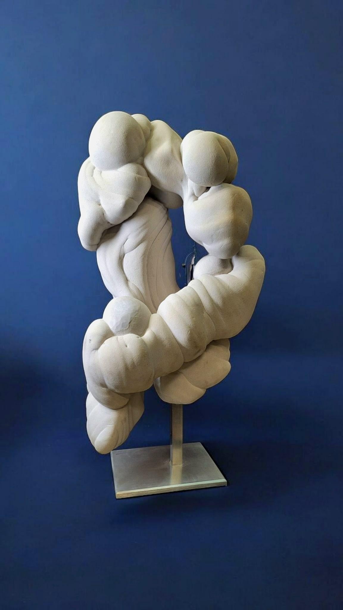 Gogotte enorme con foro, scultura naturale in vendita 3