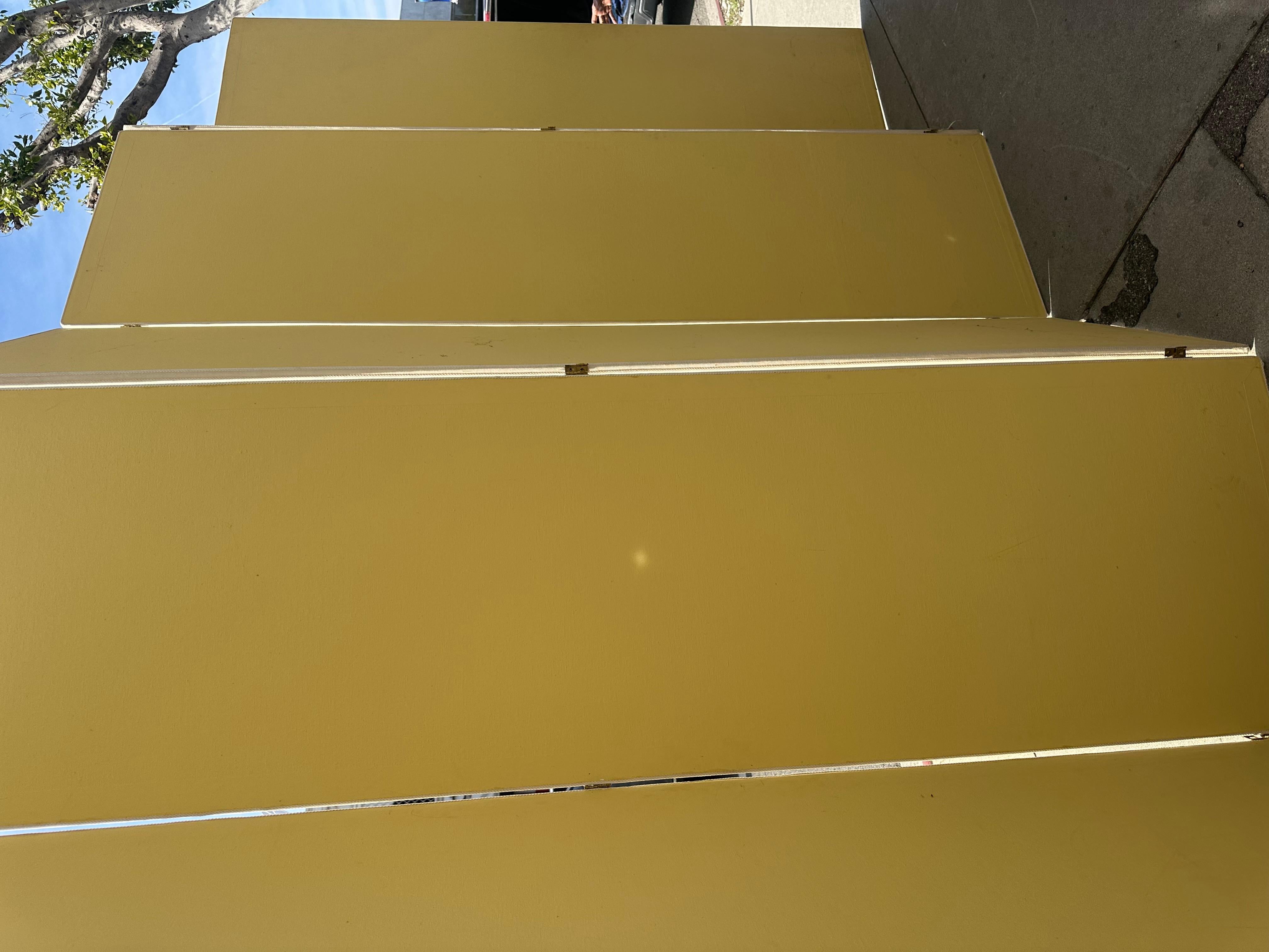 Enorme papel pintado Gracie Amarillo Chinoiserie Separador de ambientes Biombo de suelo Papel en venta