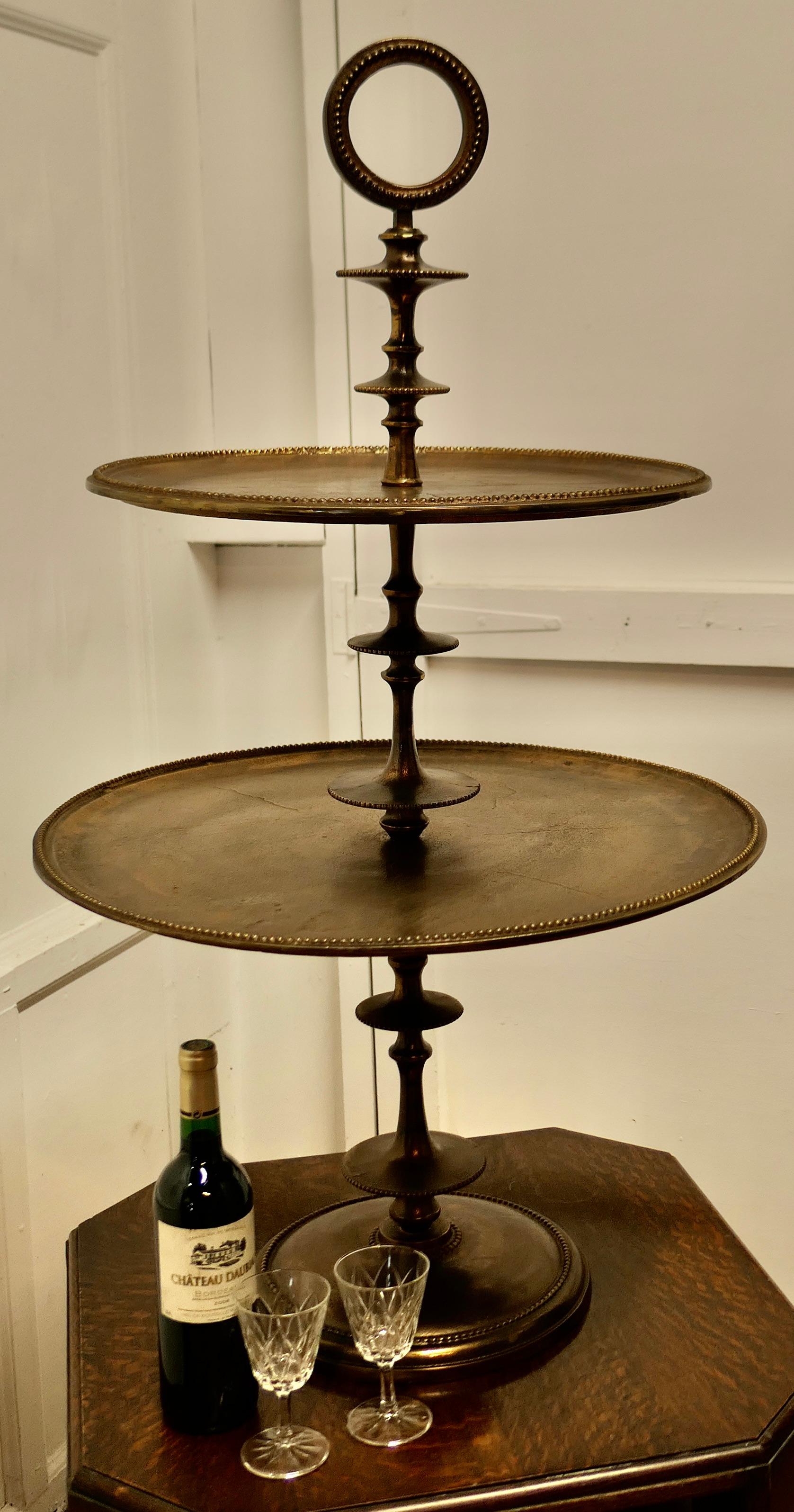 Huge Gueridon Cake Stand or Dumb Waiter   A charming and unusual piece  For Sale 1