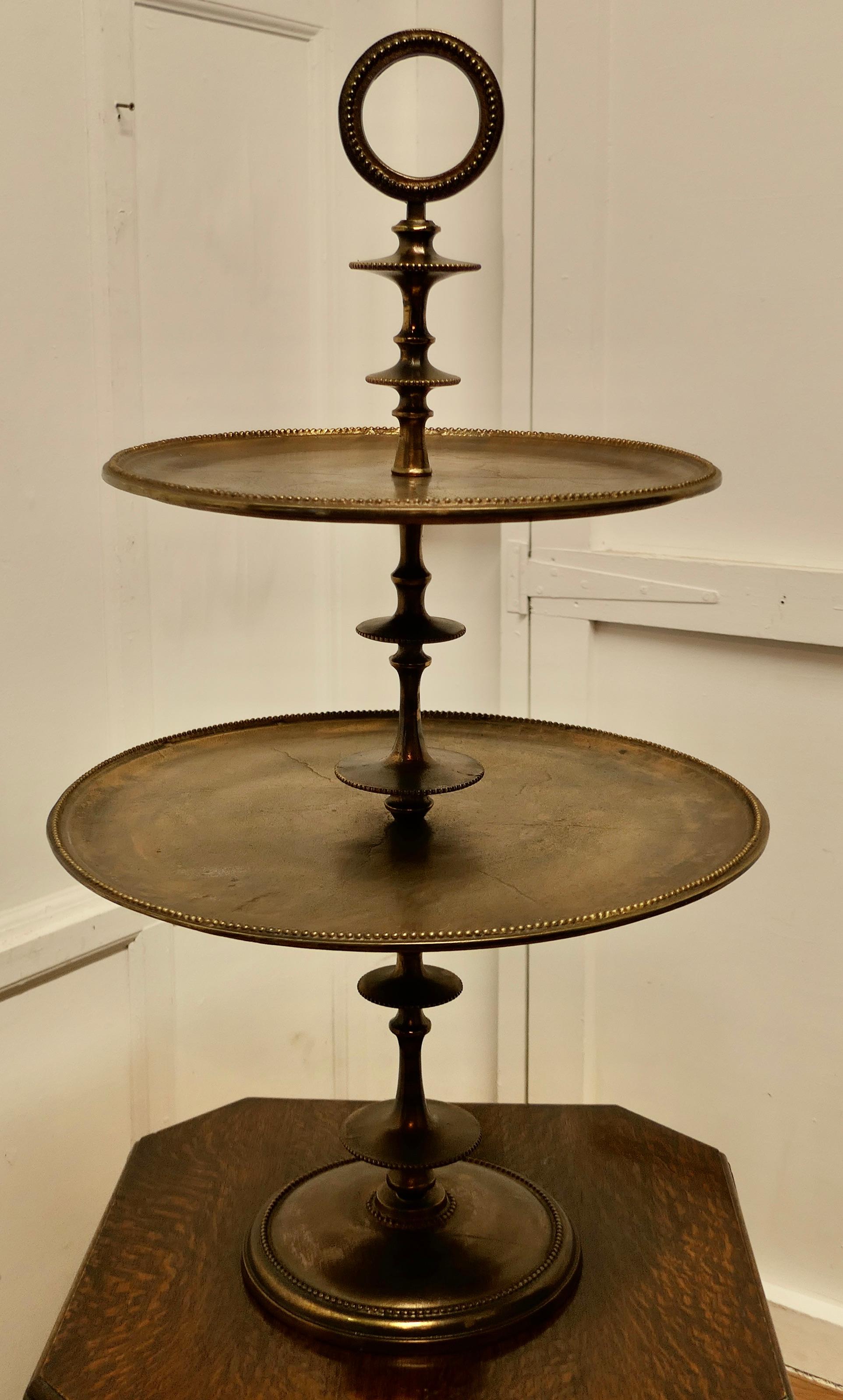 Huge Gueridon Cake Stand or Dumb Waiter   A charming and unusual piece  For Sale 2