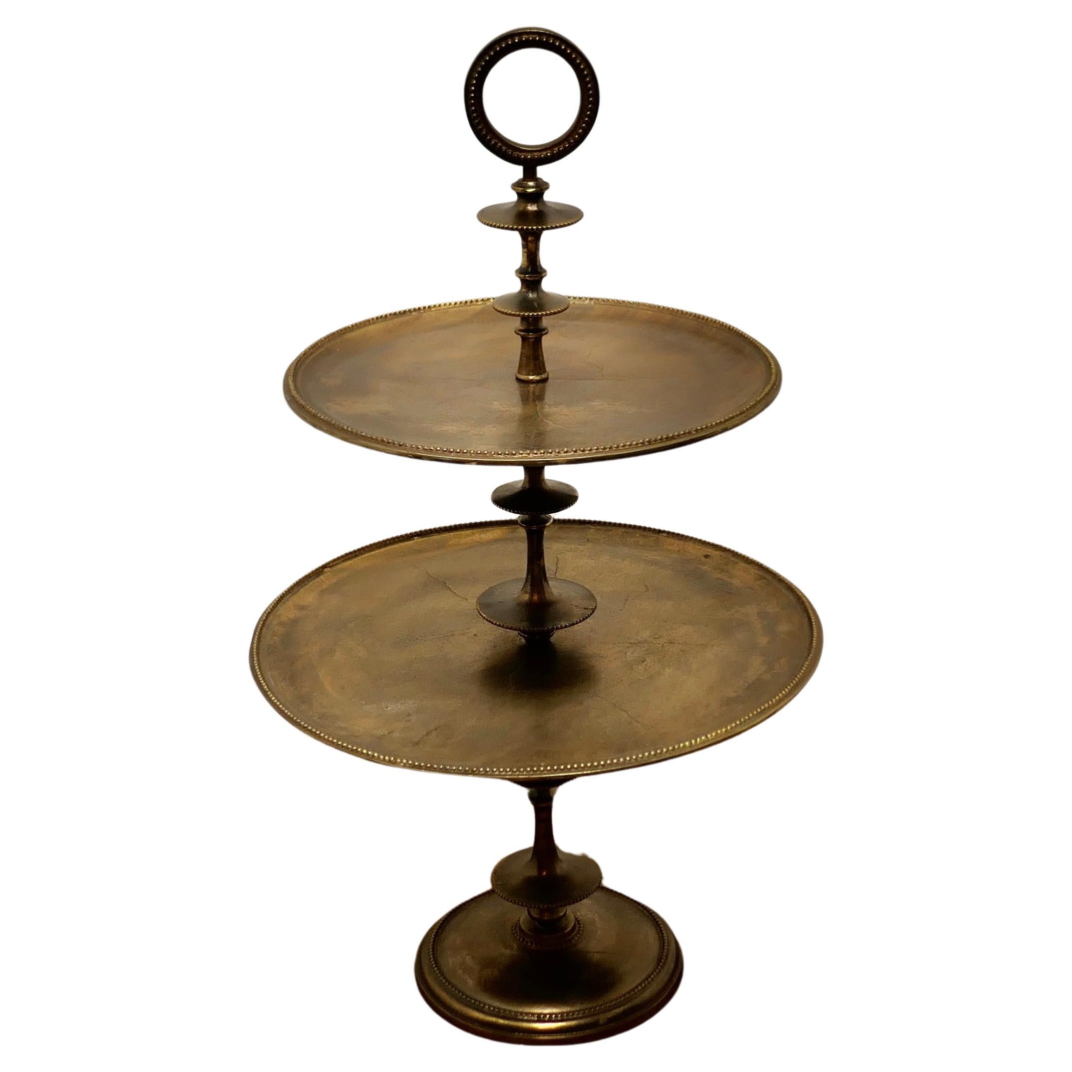 Huge Gueridon Cake Stand or Dumb Waiter   A charming and unusual piece  For Sale