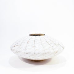 Huge hand-blown murano floor/table lamp by F. Fabbian for Mazzega, Italy, 1970s