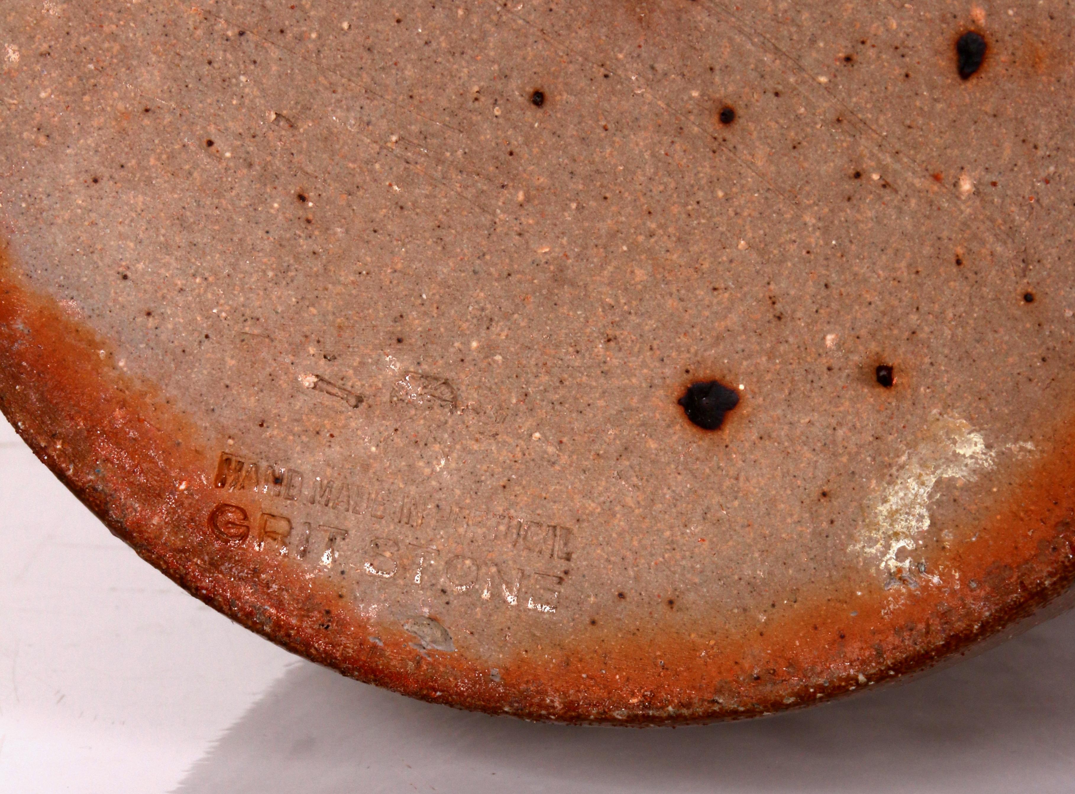 énorme JUG archaïque fait main Gritstone Portugal 1970 JAR Pitcher en vente 1
