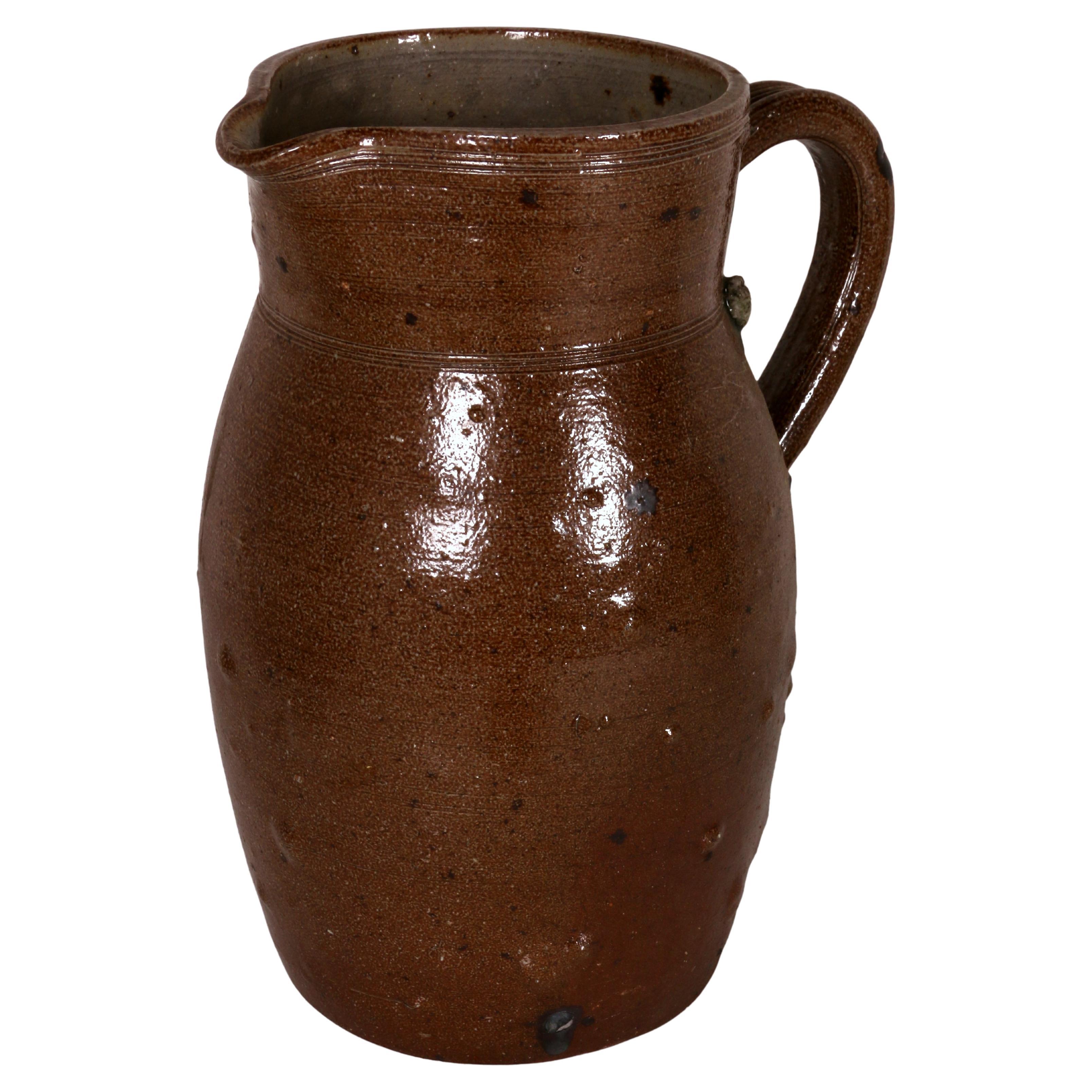 énorme JUG archaïque fait main Gritstone Portugal 1970 JAR Pitcher en vente