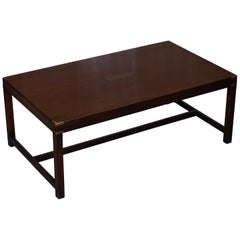 Huge Harrods London Kennedy Military Campaign Style Coffee Table