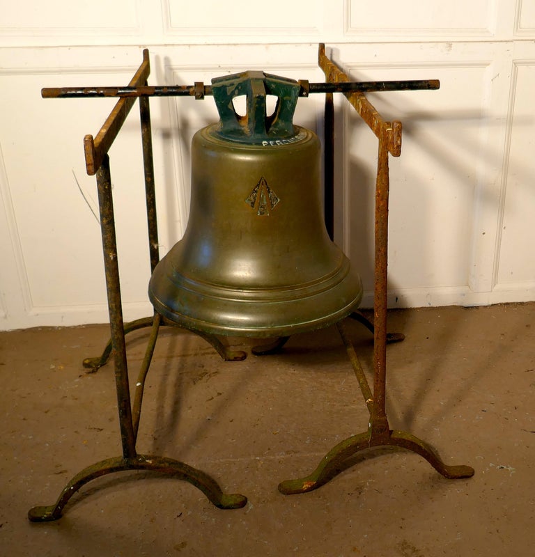 Huge Heavy Bronze Bell, Tower Bell at 1stDibs
