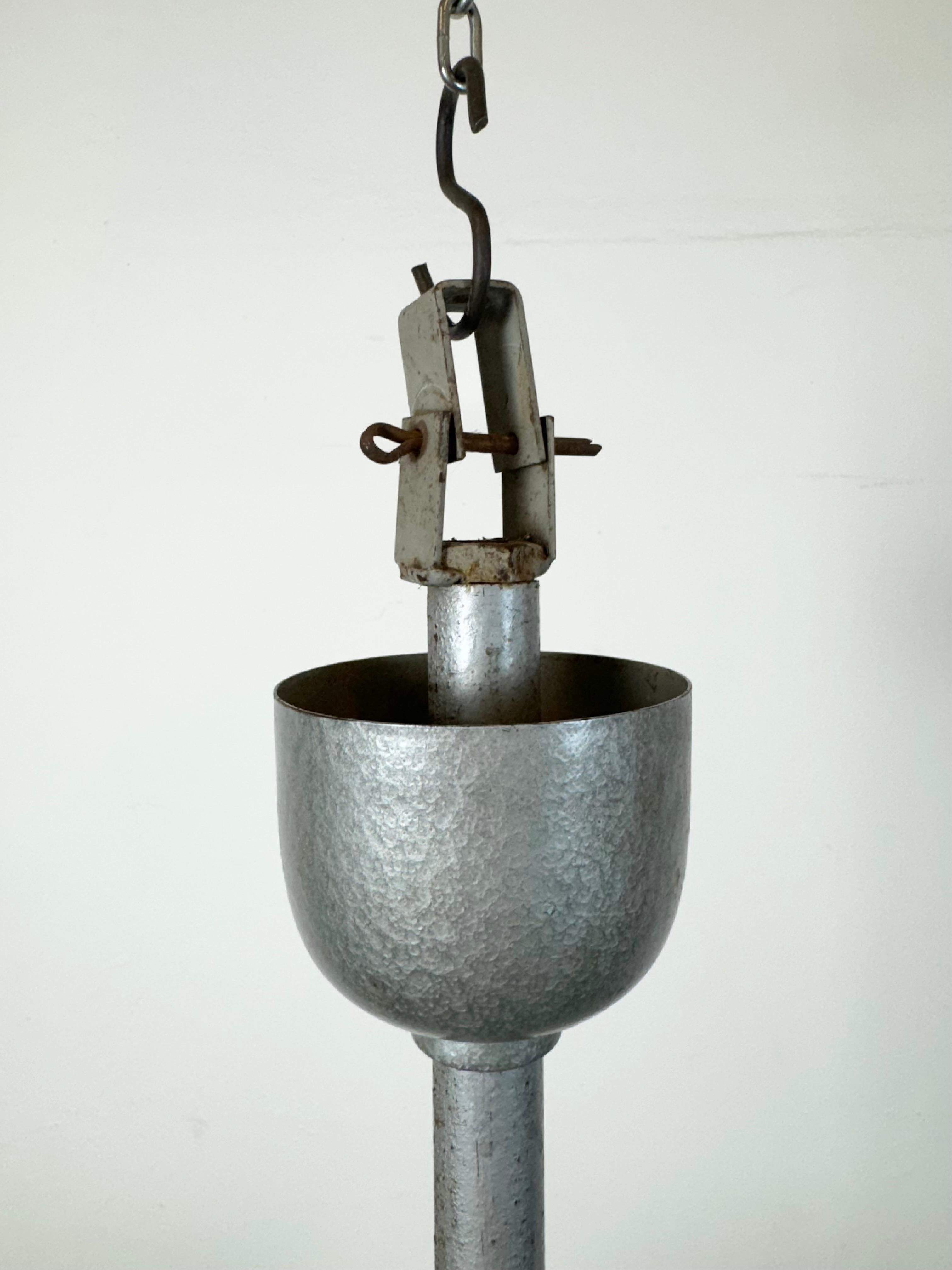 Huge Industrial Double Sided Railway or Factory Clock from Pragotron, 1960s For Sale 12