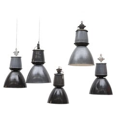 Huge Industrial Factory Lamps, Assorted