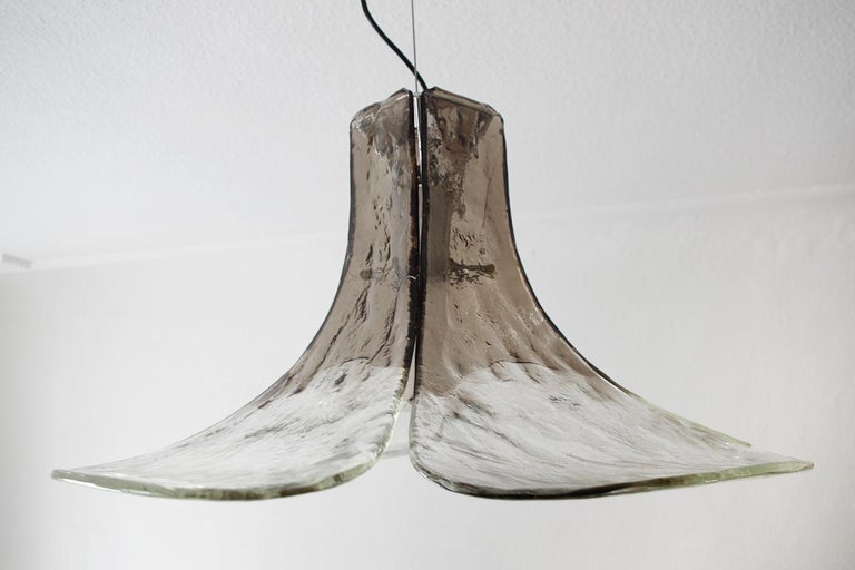Huge Italian Carlo Nason Blown Glass Ceiling Lights Pendant, 1960s For ...