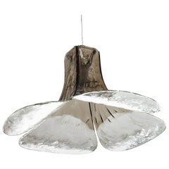 Used Huge Italian Carlo Nason Blown Glass Ceiling Lights Pendant, 1960s