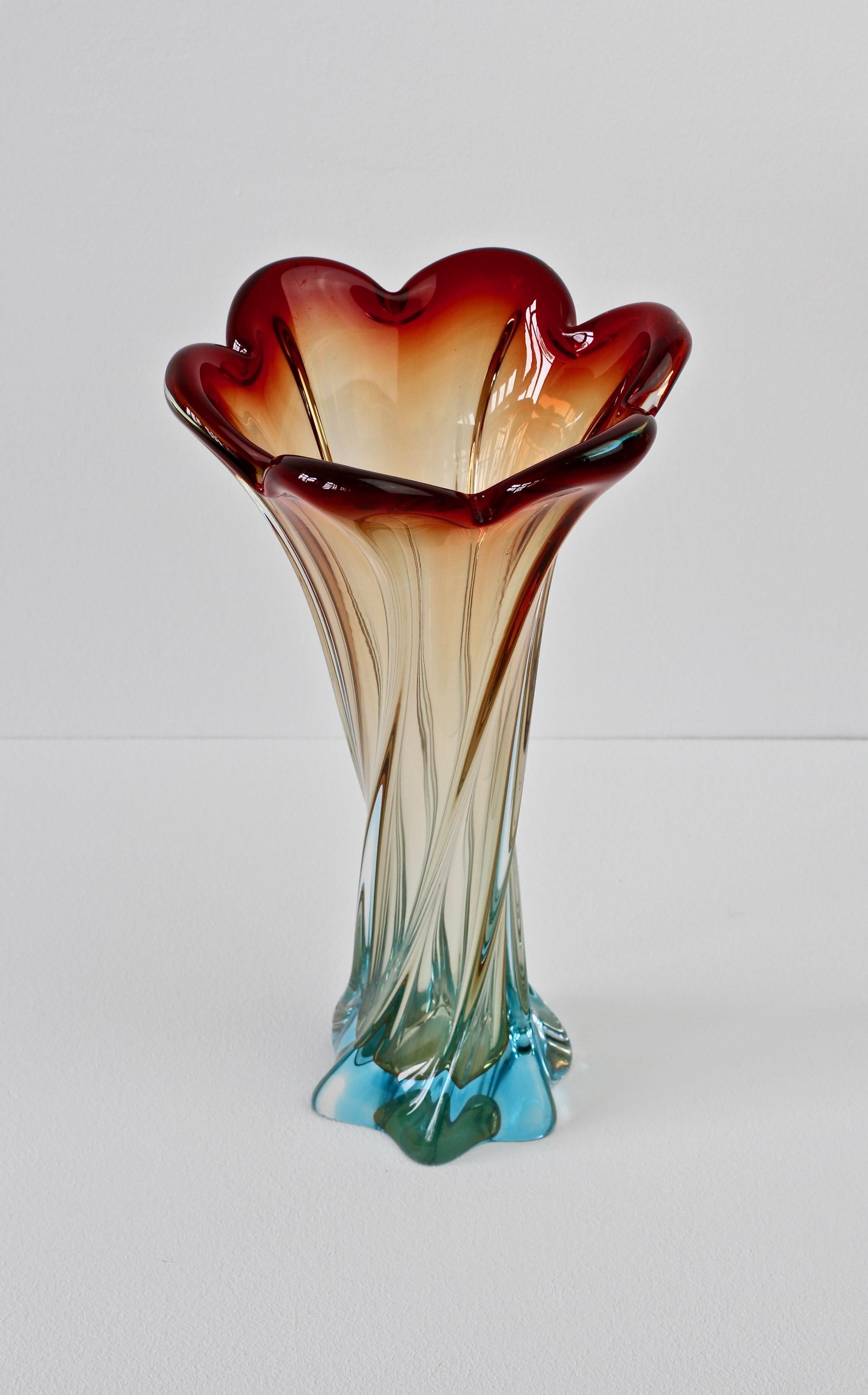 1950s glass vases