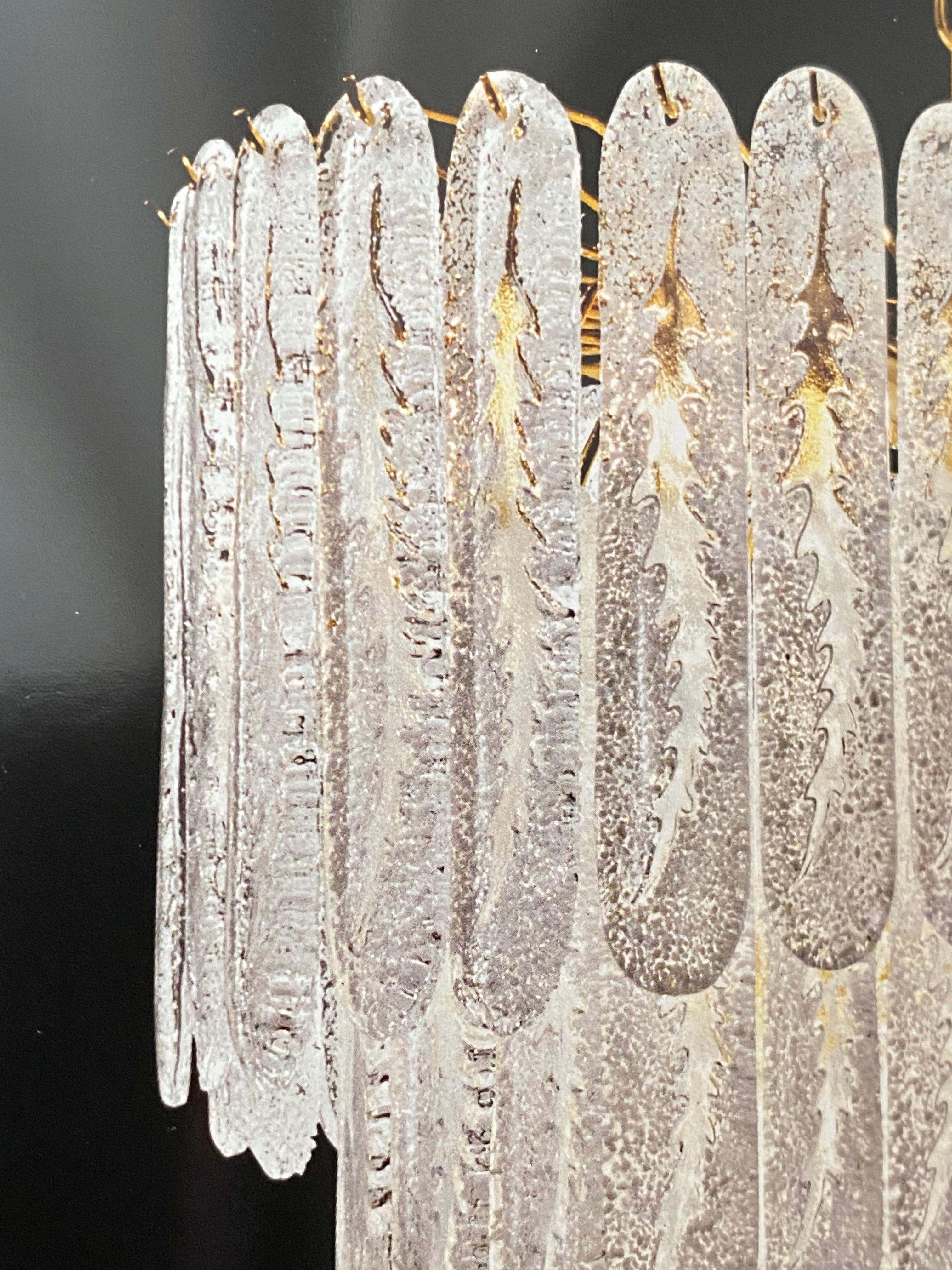 Huge Italian Murano Glass Chandelier For Sale 3