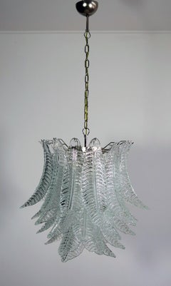 Huge Italian Murano Six-Tier Felci Glass Chandelier by Barovier e Toso