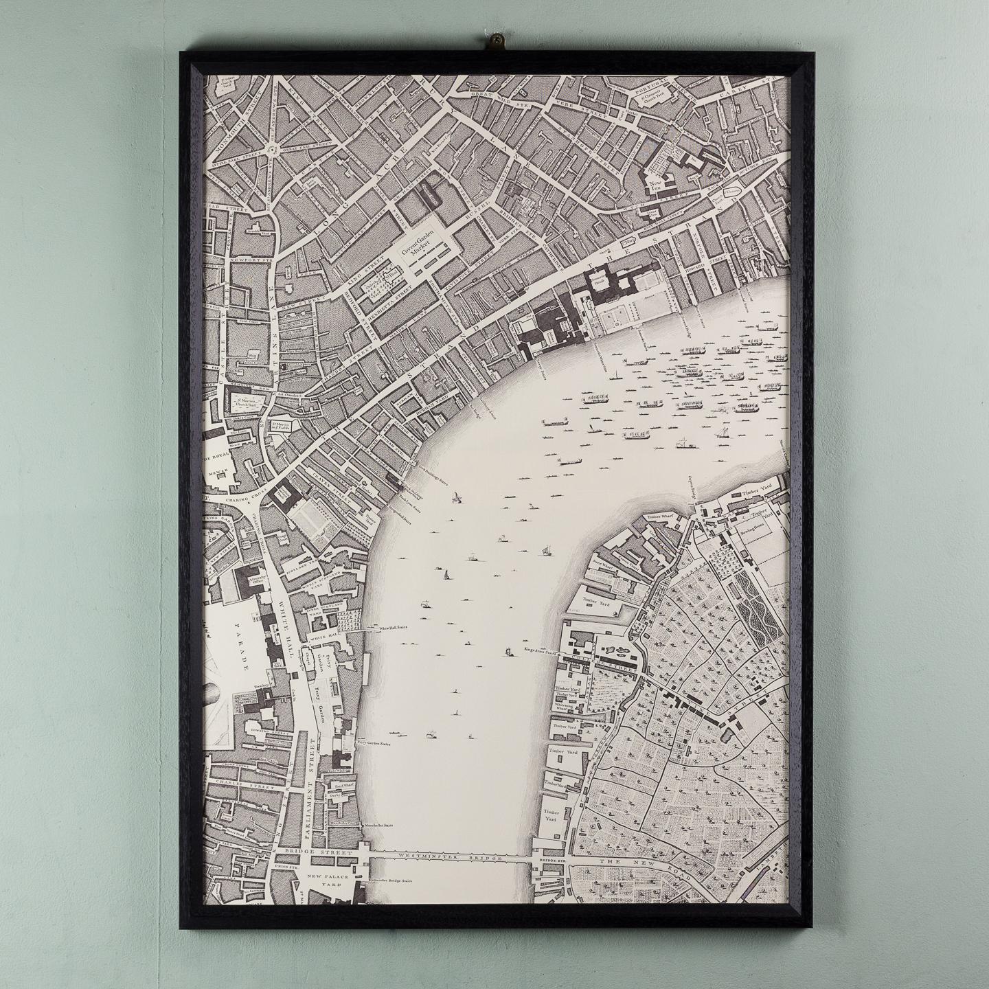 Huge John Rocque Map of London 1746, Republished By Harry Margary 5