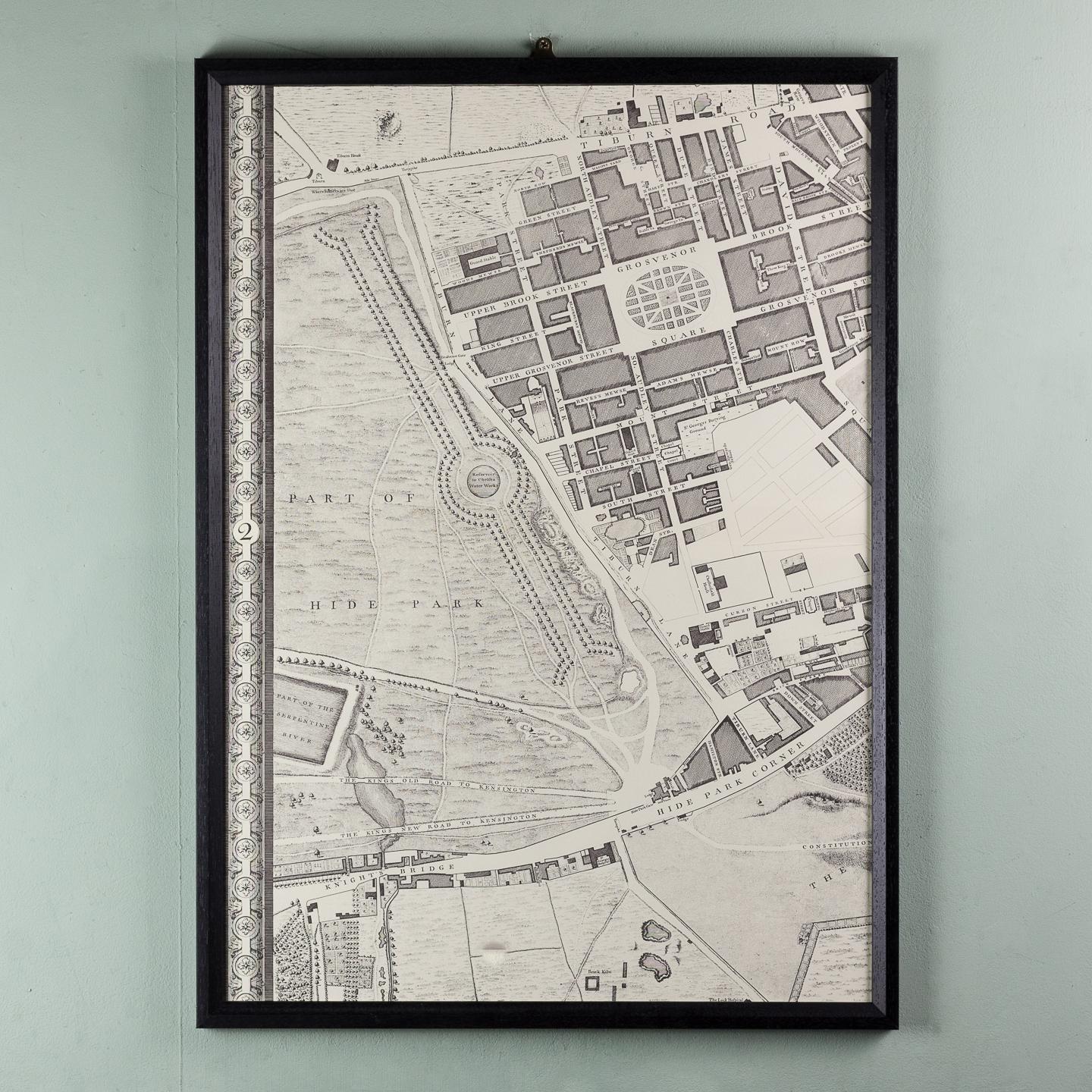 Huge John Rocque Map of London 1746, Republished By Harry Margary 6