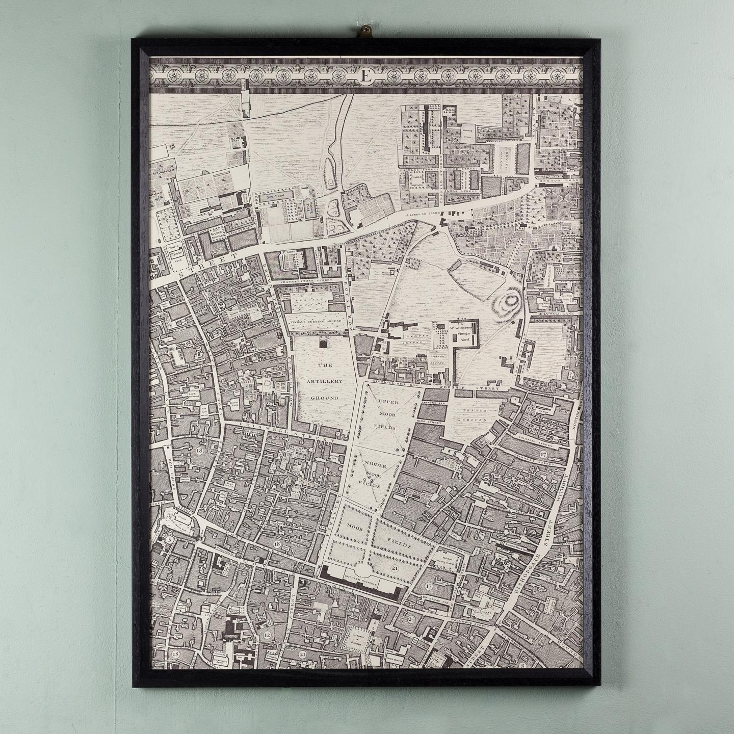 Huge John Rocque Map of London 1746, Republished By Harry Margary 11