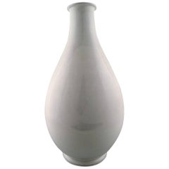 Huge Kähler, Denmark, Glazed Ceramic Floor Vase, 1930s by Svend Hammershøi