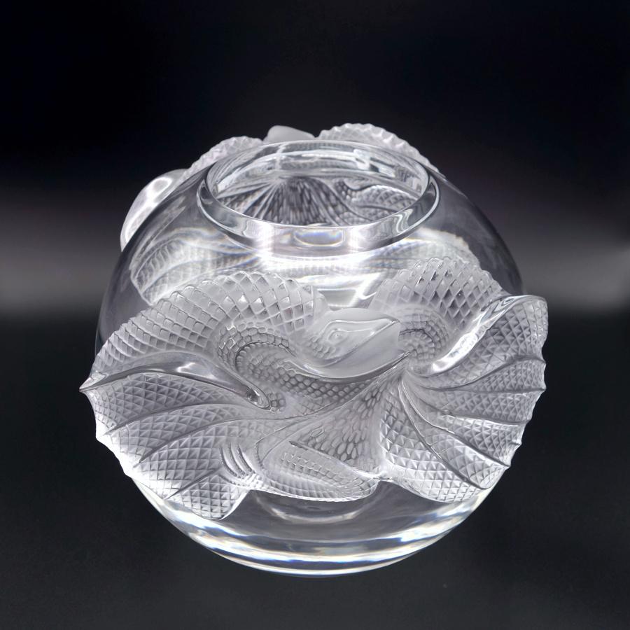 Altro Enorme vaso a lucertola Lalique 