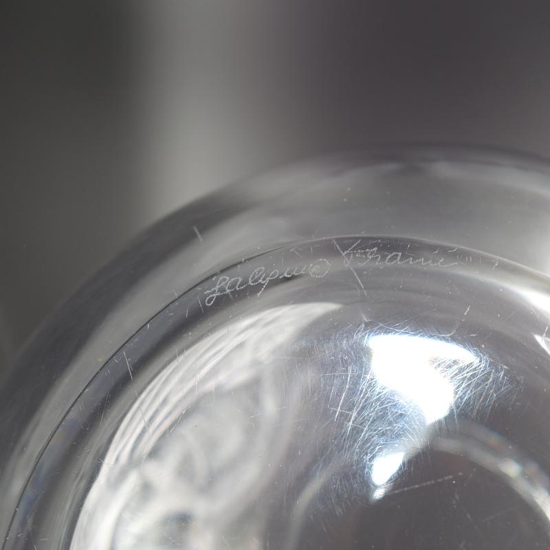 Enorme vaso a lucertola Lalique 