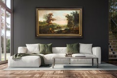 Huge Landscape Painting of “Second Premium” Attr. John Smith of Chichester