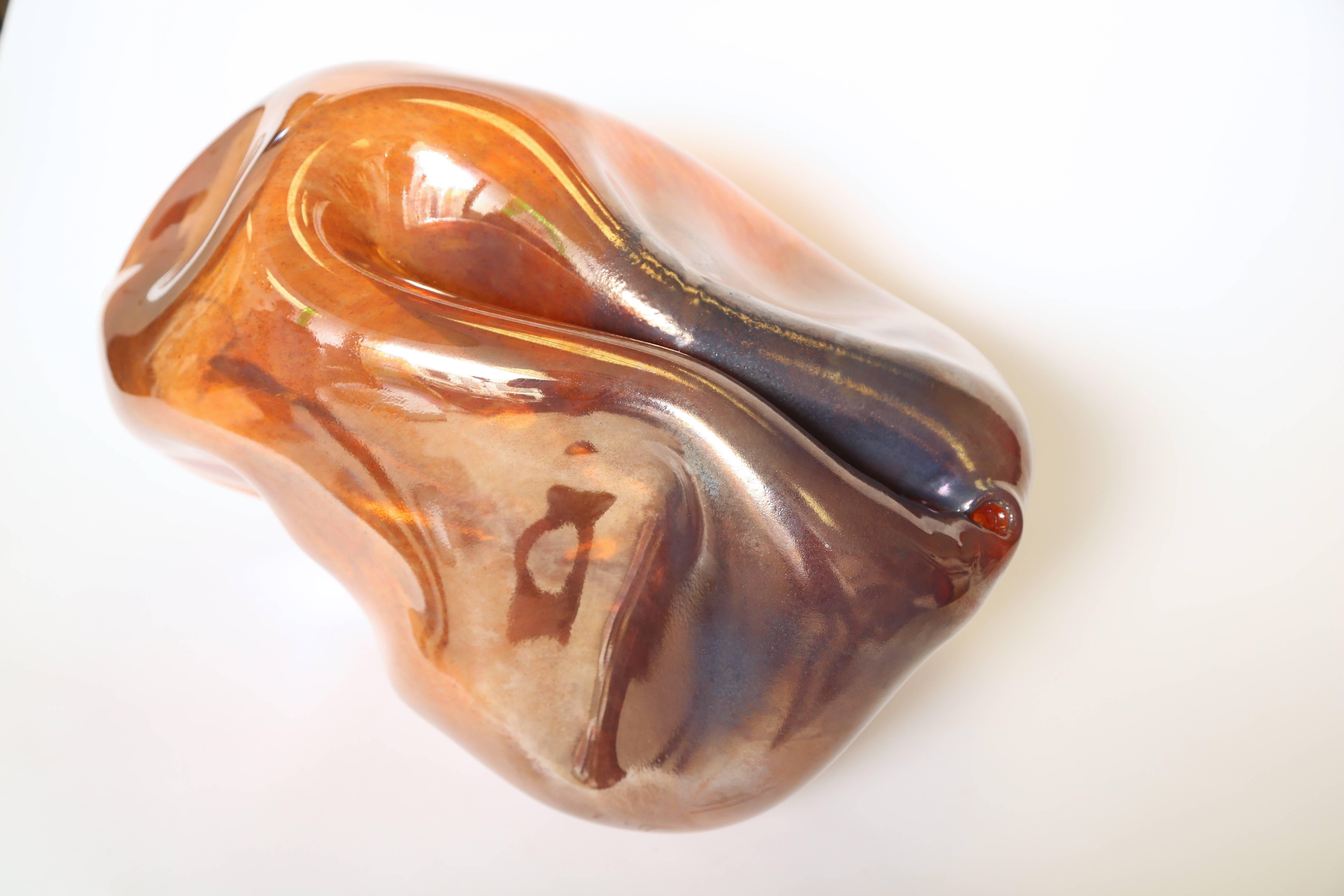 Huge Laura de Santillana Meteor Glass Sculpture For Sale 3