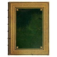 Huge Leatherbound Book Musee Francois Pre 1815 Paris