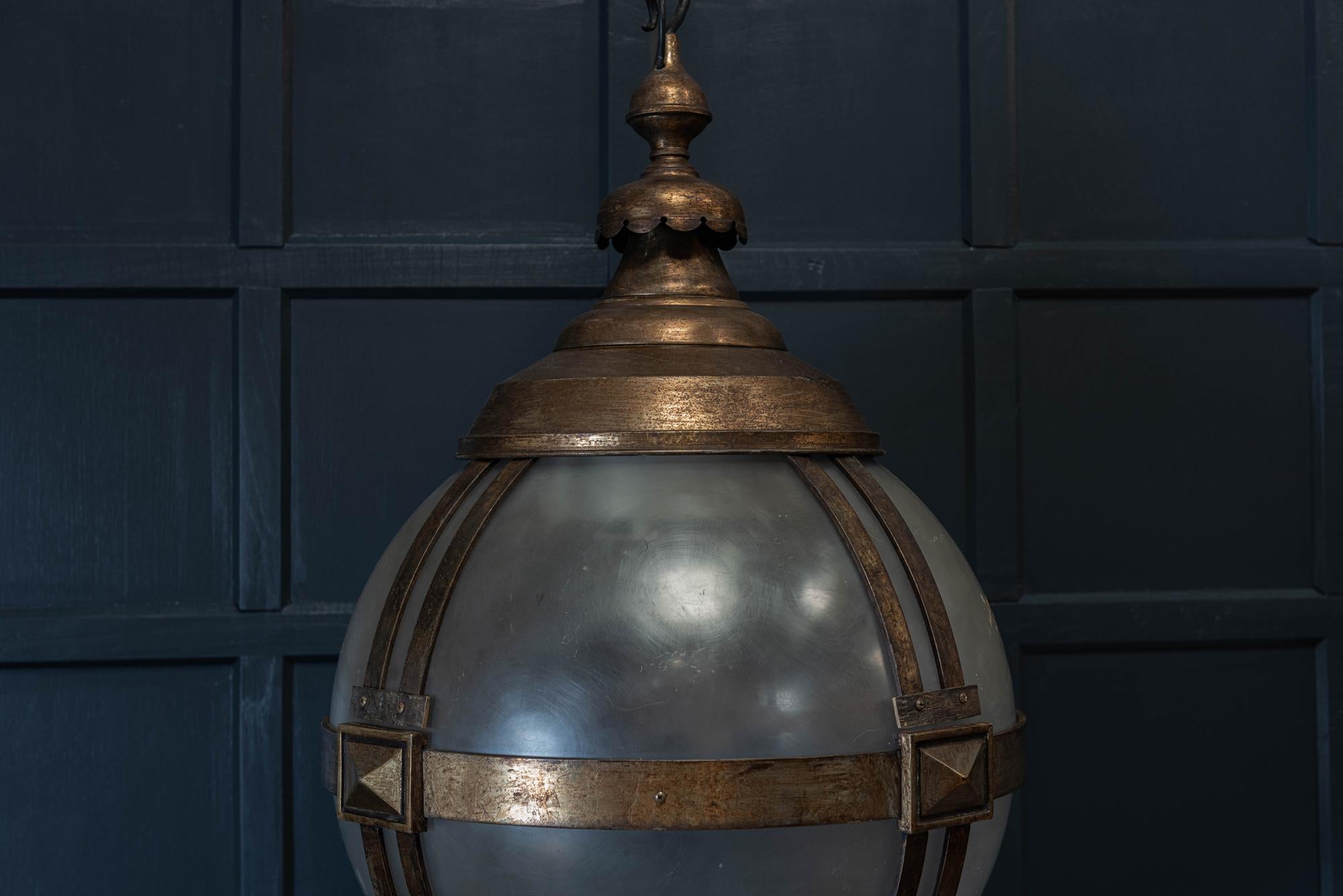 Huge London Westminster, Street Globe Pendant Lantern 5